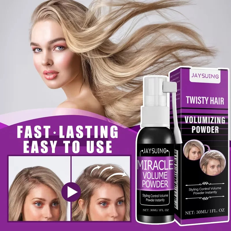 Fluffy Hair Volumizing Spray Oil Control No Rinse Dry Refresher Long Qme