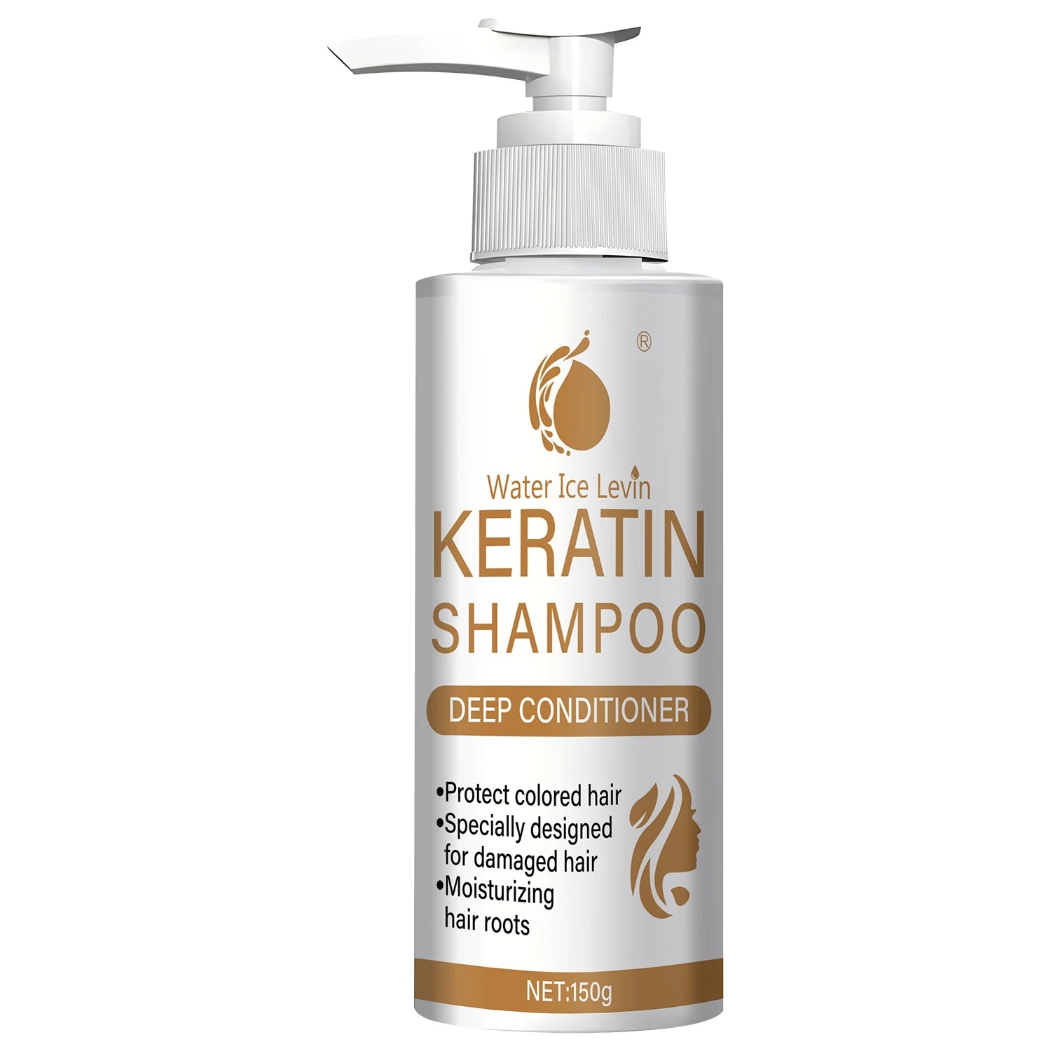 Repairing Keratin Shampoo with Biotin & Collagen for Damaged Hair - Deep Moisturizing & Color Protection. Qme Nourishing