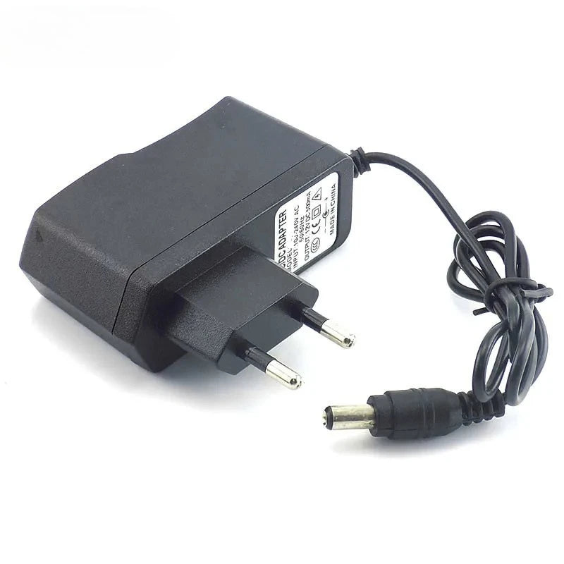 3pcs 500mA Power Converter supply Adapter AC to DC 12V 0.5A Power Supply US Plug Switch 5.5mm x 2.1mm For Strip Light 100-240V Qme