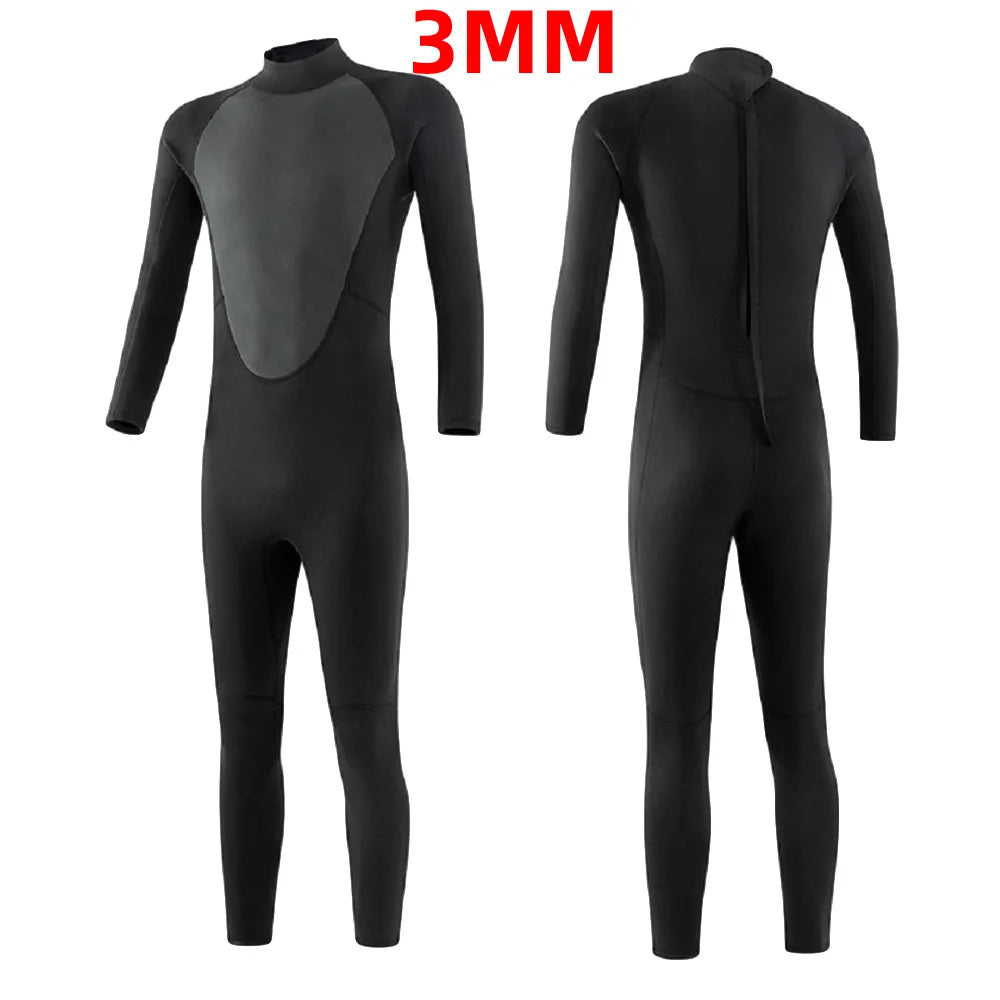 Wetsuits 3mm/2mm Neoprene Diving Surfing Suits Snorkeling Kayaking Spearfishing Freediving Swimming Full Body Thermal Keep Warm Qme 3MM XL