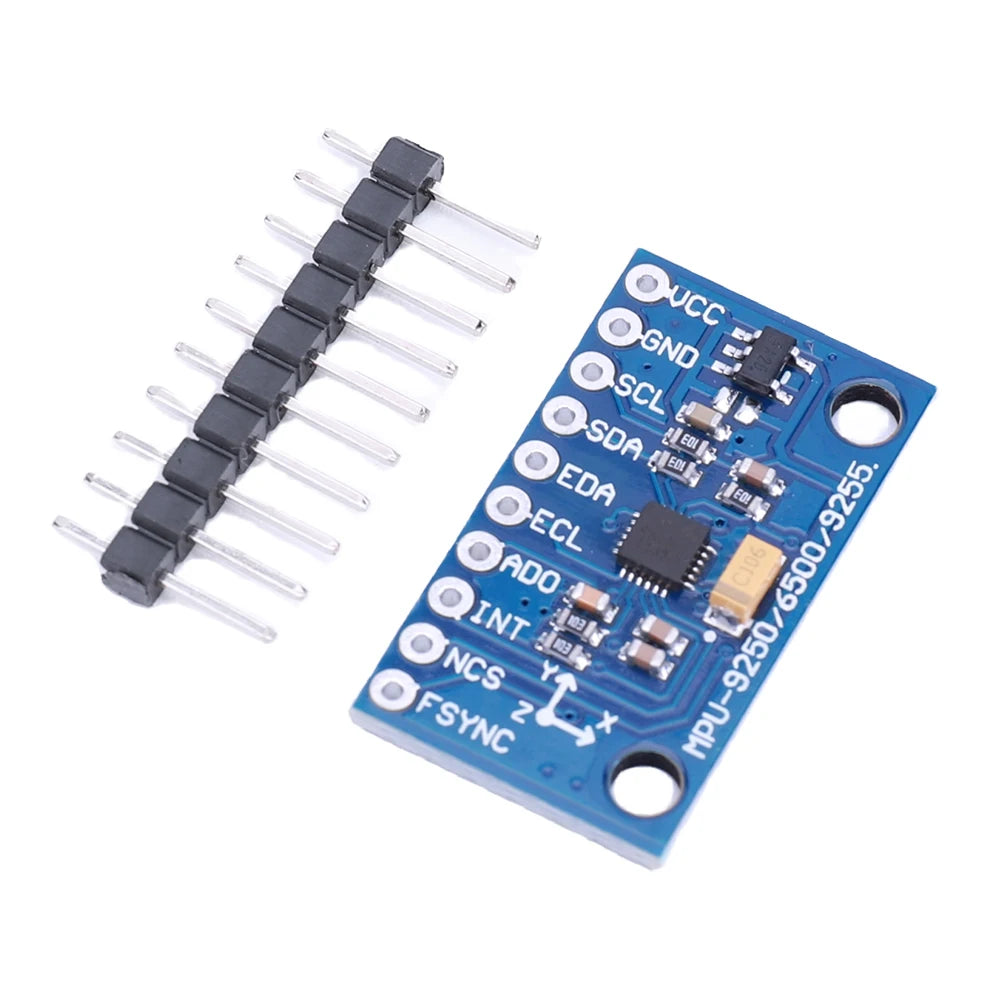 MPU6500 6-Axis Gyroscope Accelerometer Sensor Module Replace MPU6050 GY-6500 Gyro Accelerometer DIY Kit With Pins for Arduino Qme