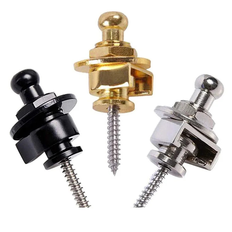 Guitar Strap Lock Metal Bass Studs Anti-offguitar Locks Qme