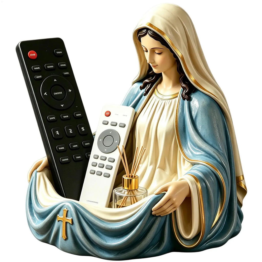 Key Bowl Mother Mary Desktop Decor Religious Storage Dish Women Men Qme China Mainland