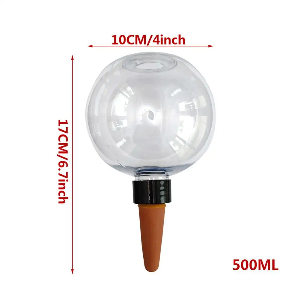 Plant Watering Globes 500ml Automatic Irrigation Dripper Automatic Garden Waterer for Indoor Outdoor Home Workplace Balcony Qme A