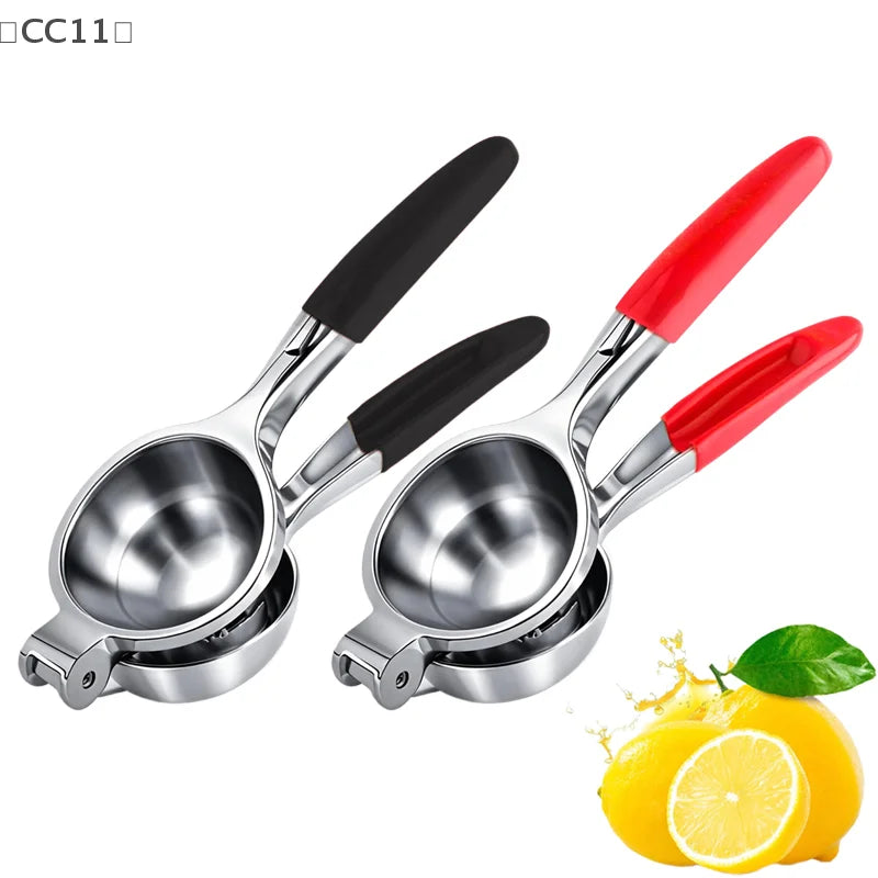 CC11Lemon Squeezer Extra Large Lemon Juicer Stainless Steel Heavy Qme