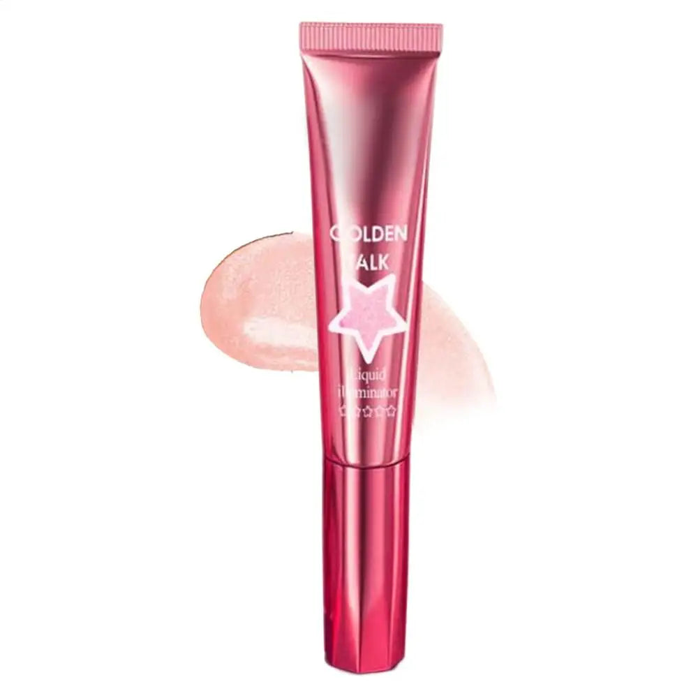 Liquid Shimmer Face Blusher Smooth Cheek Eye Lip Blush Highlighter Qme 06 China Mainland