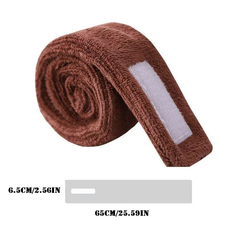 Perm Hair Headband Make Up Wrap Head Cloth Band Adjustable Towel Qme