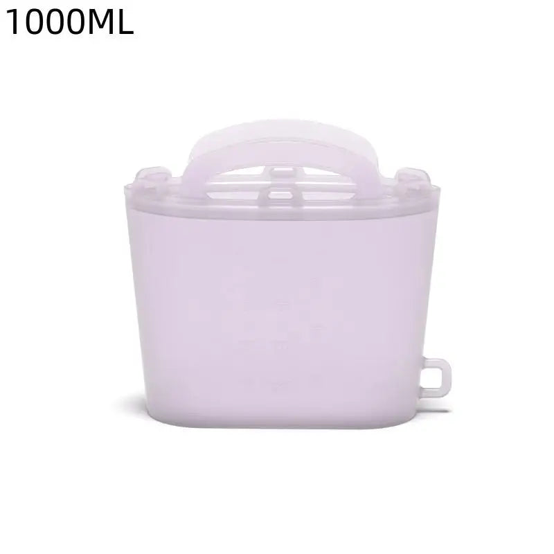 Freezer Bag 1000/1200/1500ml Self Sealing Leak Proof Reusable Fresh Keeping Bag For Picnic Food Cooling Qme A6