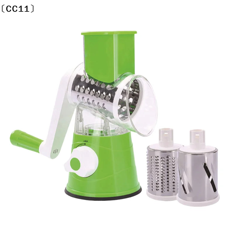 Kitchen Multifunctional Vegetable Slicer Fruit Cutter Cheese Shredder Qme
