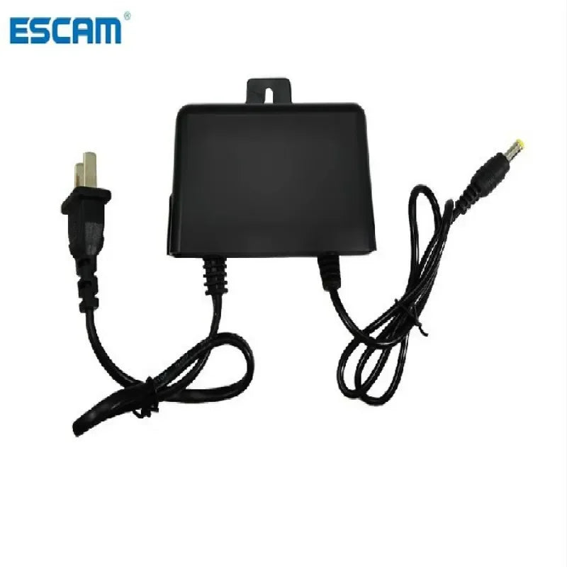 ESCAM 12V 2A Waterproof Power Supply AC/DC Adapter for CCTV Security Camera Qme