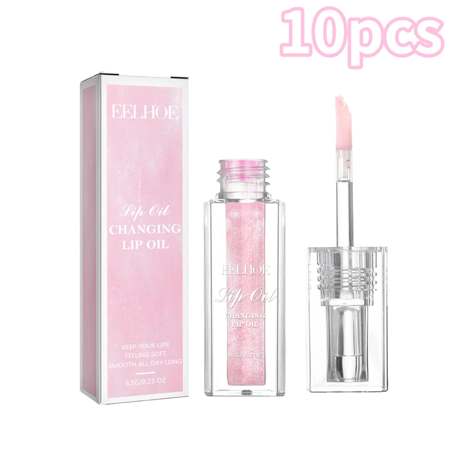 Color Changing Lip Oil Fades ＆ Smoothes Fine Lines On The Lips Moisturizes ＆ Prevents Dryness ＆ Cracking Color Changing Lip Care Qme 10pcs