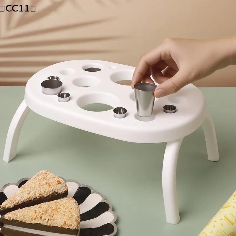 Foldable Pastry Bag Stand Cake Decorating Tools Icing Piping Holder Qme