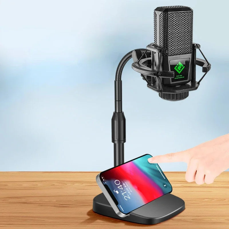 Dashboard Phone Holder for Car【360° Widest View】9in Flexible Long Arm, Universal Handsfree Auto Windshield Air Vent Phone Mount Qme P2 -U