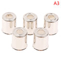 LOT Stainless Steel Magnetron Caps Microwave Replacement Parts Qme 3