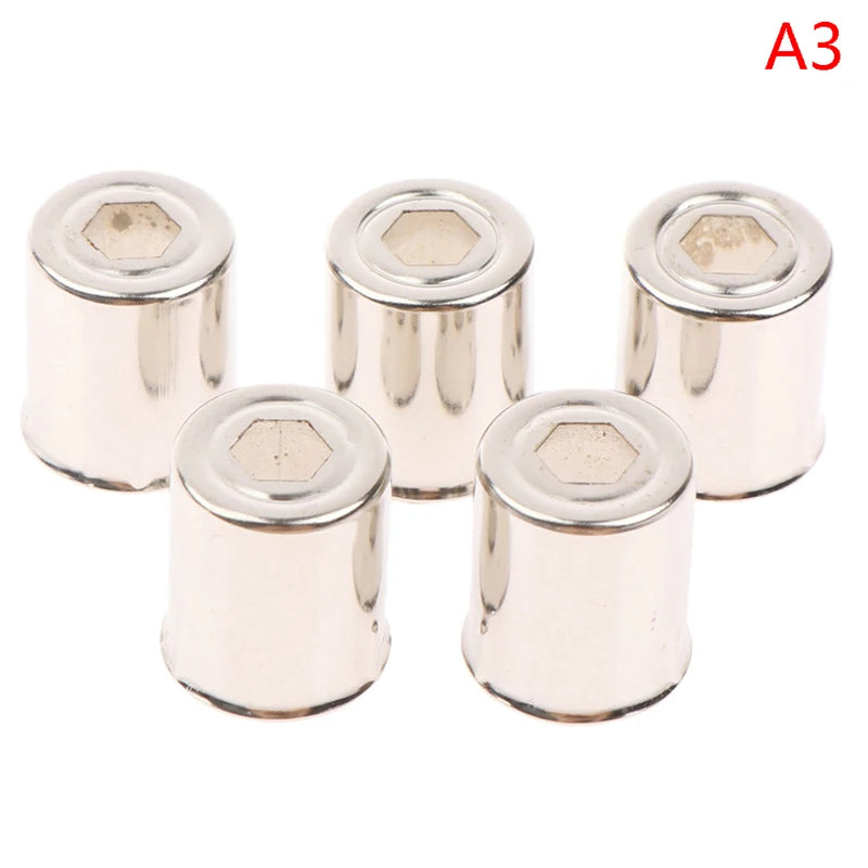 LOT Stainless Steel Magnetron Caps Microwave Replacement Parts Qme 3