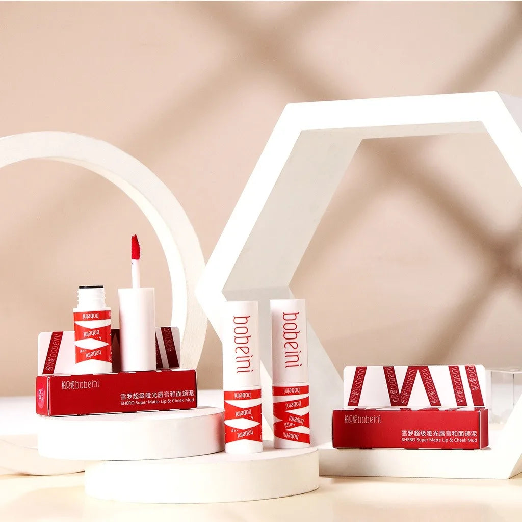 Matte Velvet Lip Clay Long-lasting Waterproof Everyday Natural Glossy Qme