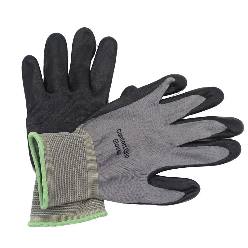 1PCS Touchscreen Work Gloves Cut Resistant Anti-Slip Thickened Anti-Static Labor Safety Gloves for Construction Qme Super grabbing power S