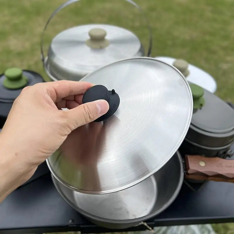 Pot Lid Knob Replacement Pan Holding Handles Suction Cup Grip Chefs Qme