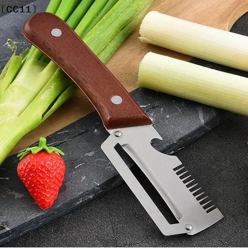 Kitchen Peeler Stainless Steel Vegetable Plastic Handle Peeling Qme
