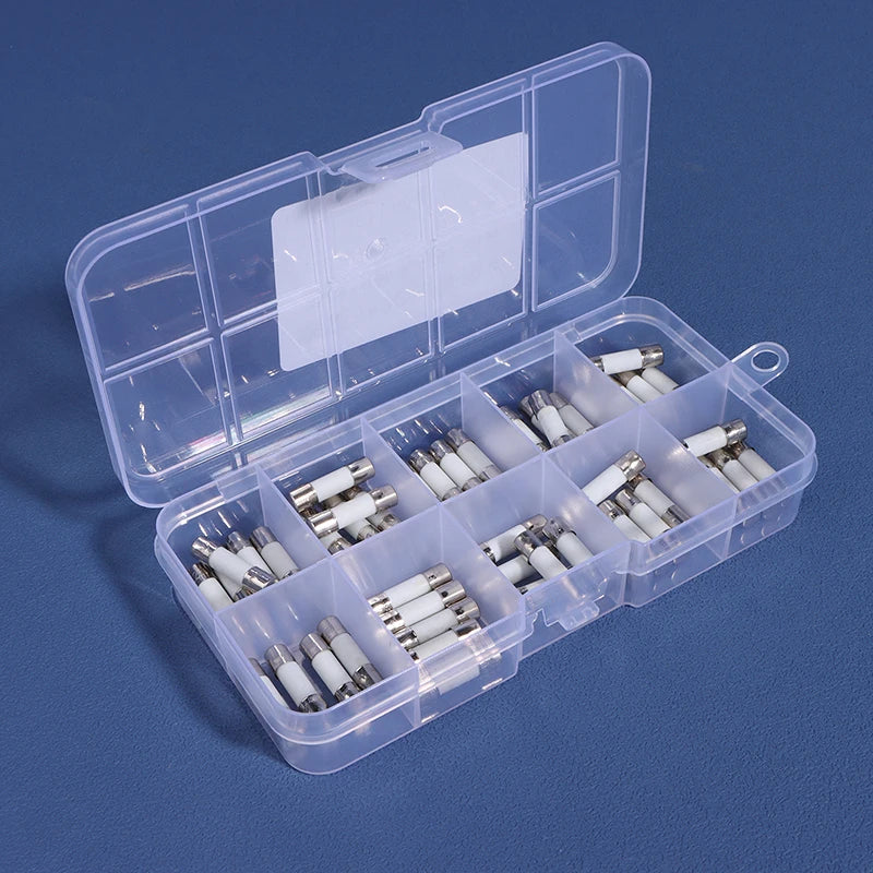 Ceramic Fuse Cartridge X Slow Blow T 0 25A 5A 1A 2A 3A 8A 10A 15A 20A Qme