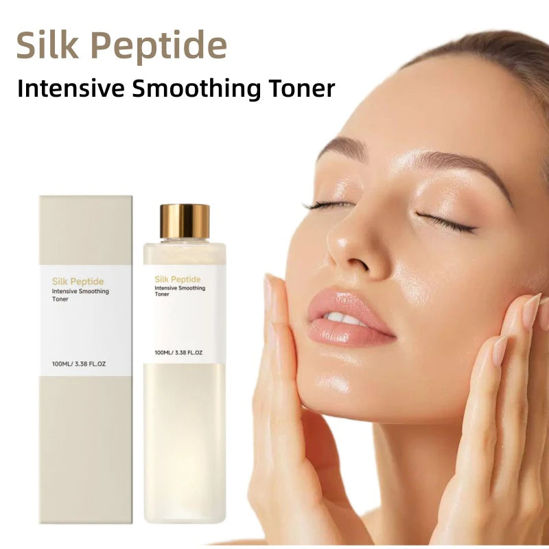 Silk Peptide Moisturizing Hydrating Toner Refreshing Non Greasy Easy Qme