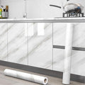 DIY 55cm Marble Self-adhesive Wallpaper Bathroom Kitchen Dining Room Cabinet Countertop Wall Sticker Waterproof And Mildew Proof Qme D 55cmX10m