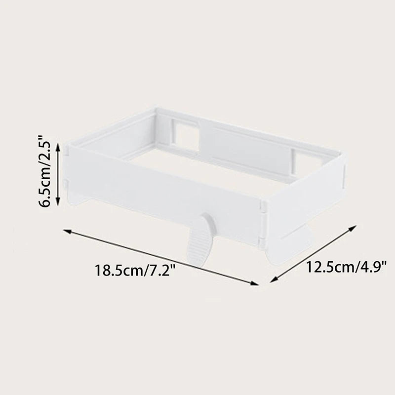Foldable Garbage Bag Hanging Rack Home Kitchen Bathroom Portable Qme
