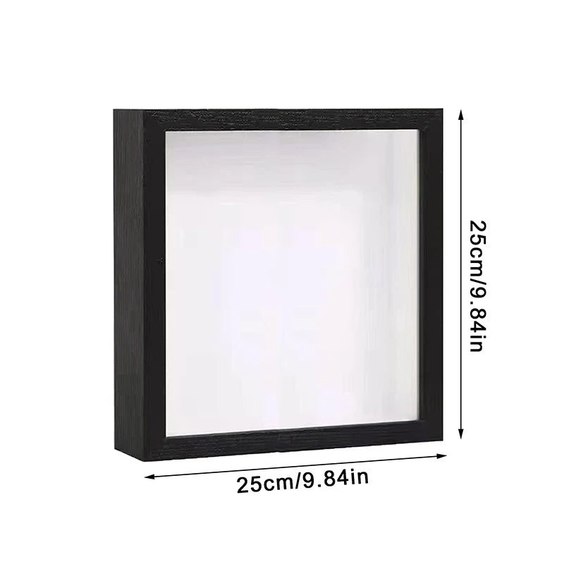 DIY Mini Museum Silhouette Box–Celebrate Your Unique Memories In Style, Personalized DIY Photo Family Memory Display Case Frame Qme