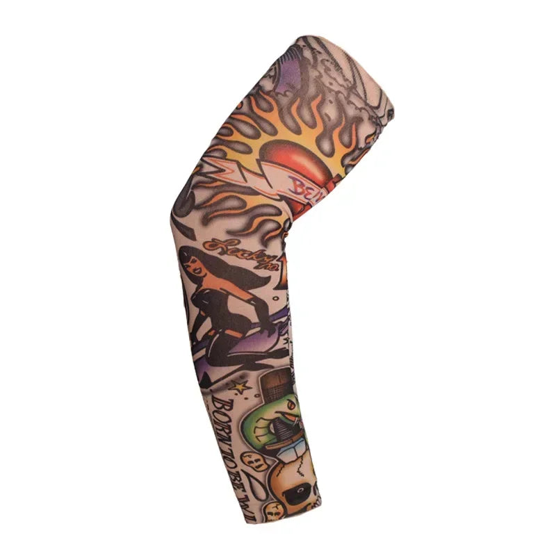 Arm Sleeves UV Protection Full Cool Outdoor Golf Sports Hiking Riding