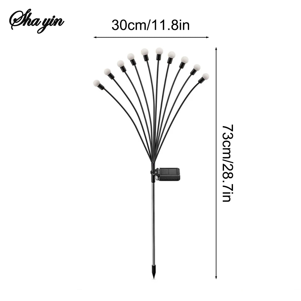 Solar Lawn Light, Outdoor Courtyard Garden Plug-In Light, Outdoor Waterproof Camping Light Qme