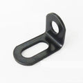 ^10pcs Metal Corner Braces Brackets Right Angle L Shape Brace Bracket Black Qme onesize