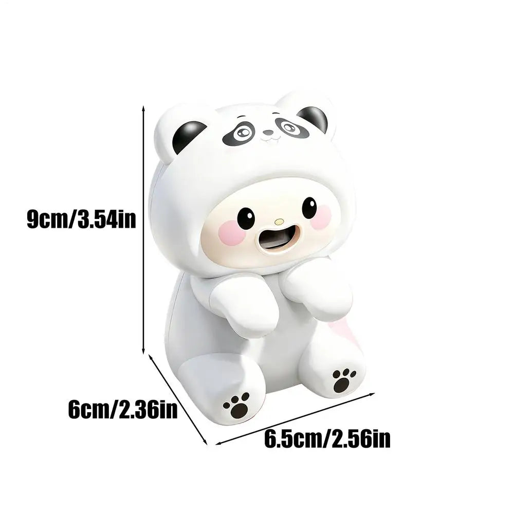 Small Fan For Cooling Food Funny Animal Quiet USB Rechargeable Cute Hot Drinks Cooler Fan For Soups Stews Coffees Teas Baked Qme China Mainland White
