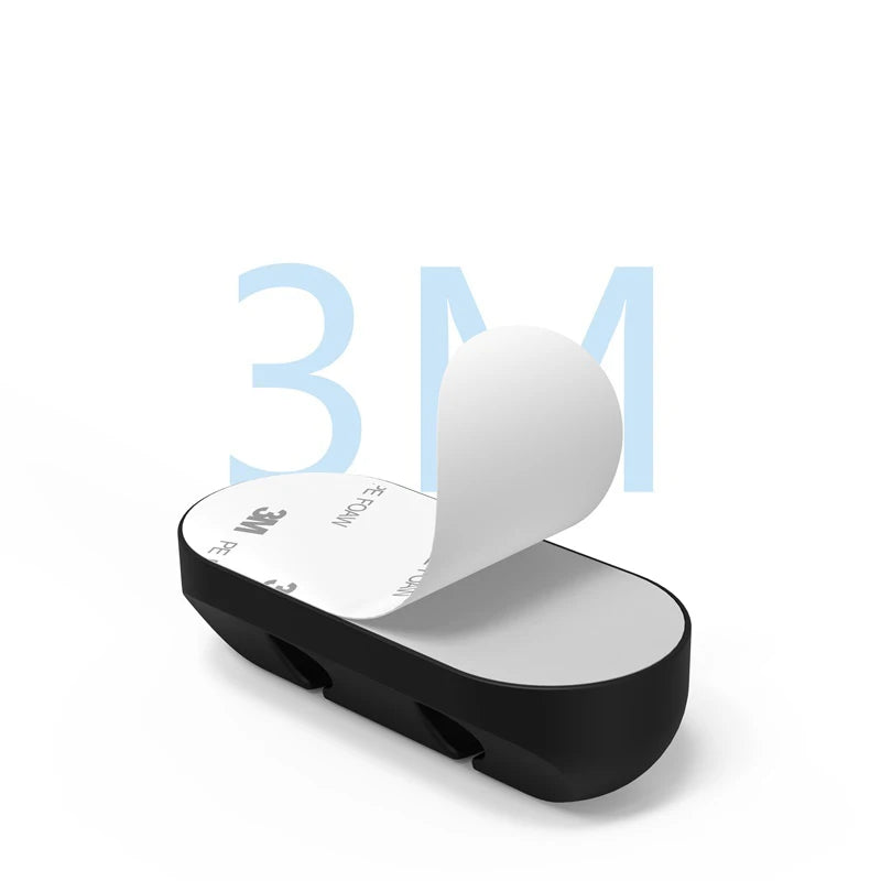Desktop Charging Data Line Fixator Multiport Storage Line Tabletop Cable Organizer Smart Device Charging Wire For Mouse Cables Qme