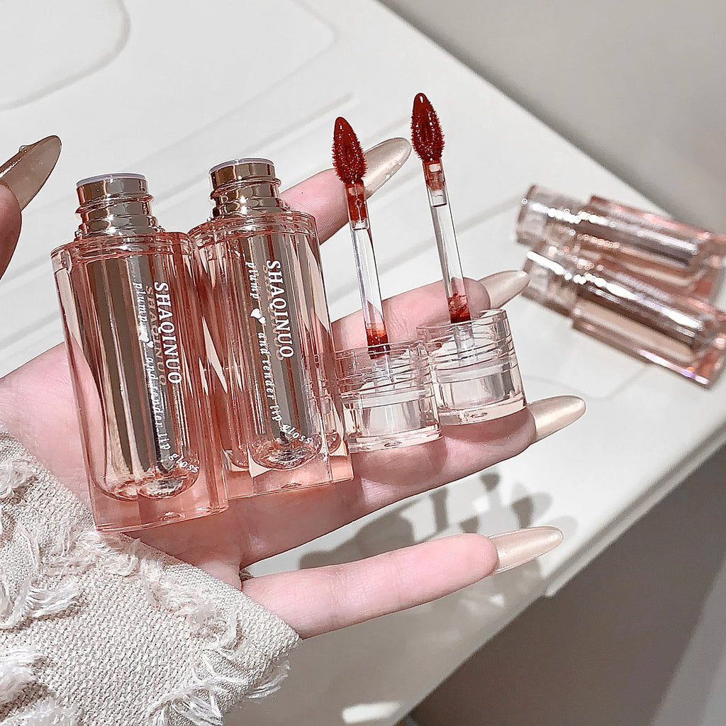 SHAQINUO Mirror Lip Gloss Long Lasting Hydrating Shine Finish Qme