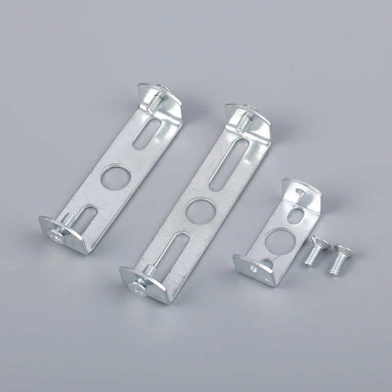 Bracket Ceiling Plate Mounting Iron Bar Fixed Screws Lamp Replacement Qme