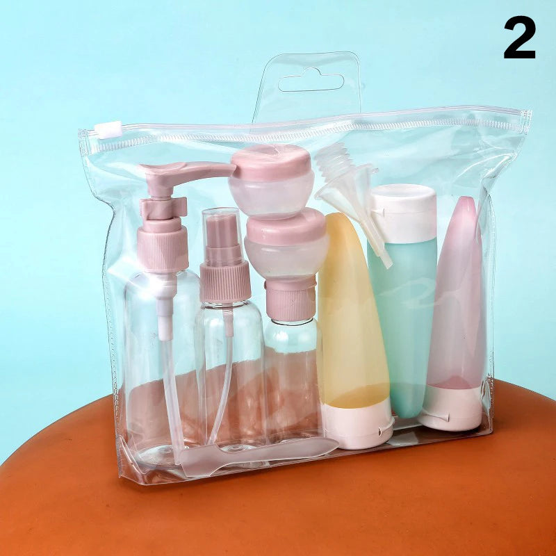 Shampoo Essentials Cream Bottle Empty Container Toiletries Travel Qme 2