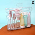 Shampoo Essentials Cream Bottle Empty Container Toiletries Travel Qme 2