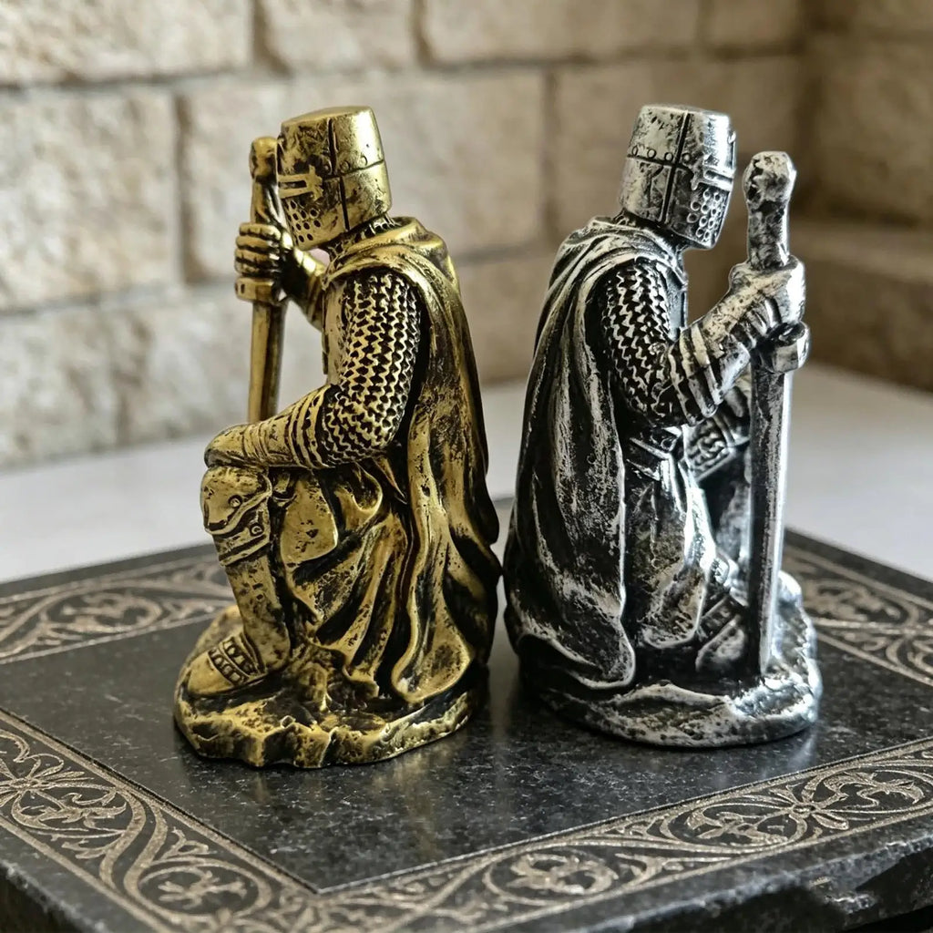 Knight Figure Cool Historical Resin Desktop Miniature Sculpture Qme