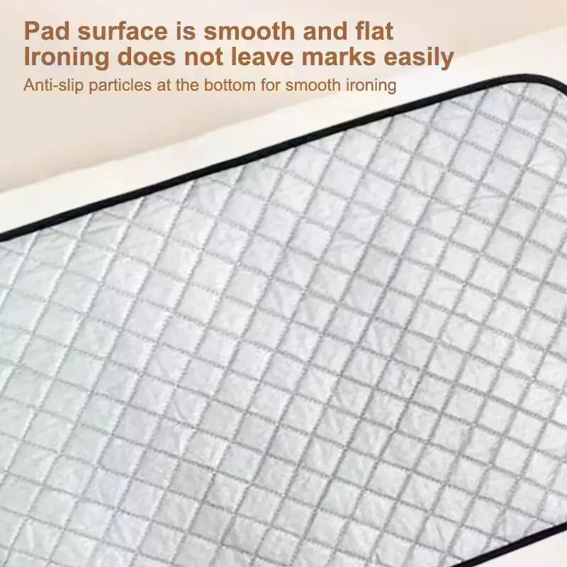 Foldable Ironing Mat Heat Resistant And Steam Proof Perfect For Home Daily Use And Travel Easy To Store Qme