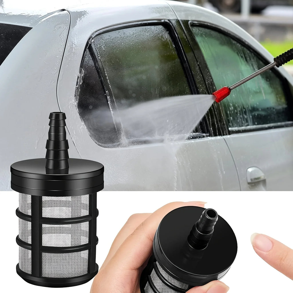 Household Hose Filter, Stainless Steel Washing Machine Water Inlet Screen, Sediment Filter for Sprinklers, Car Washers,Oil Pumps Qme