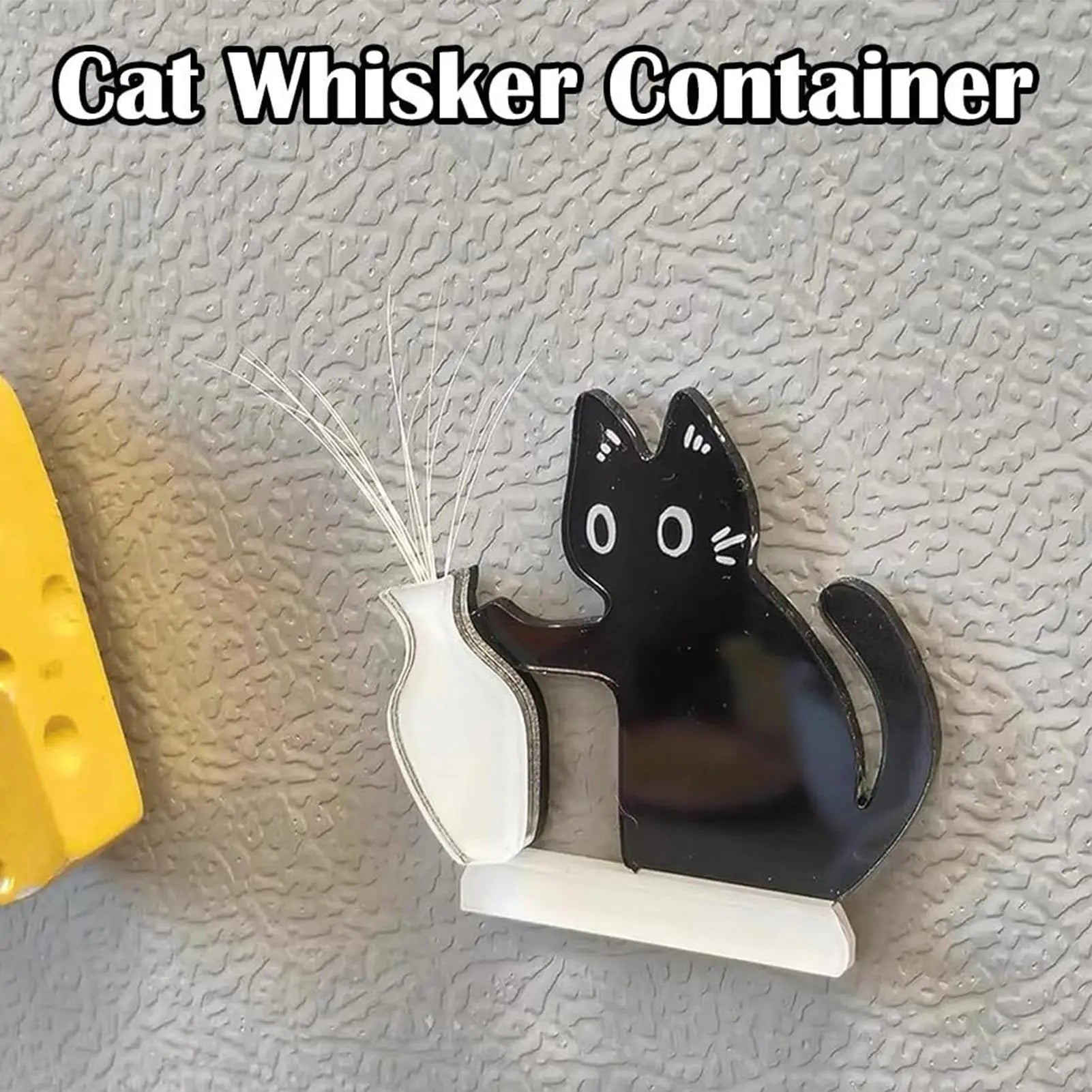 new Cat Whisker Holder Cute Magnetic Refrigerator Ornament Fridge Magnets Cat Whisker Holder For Maps Calendars Homes Kitchens Qme