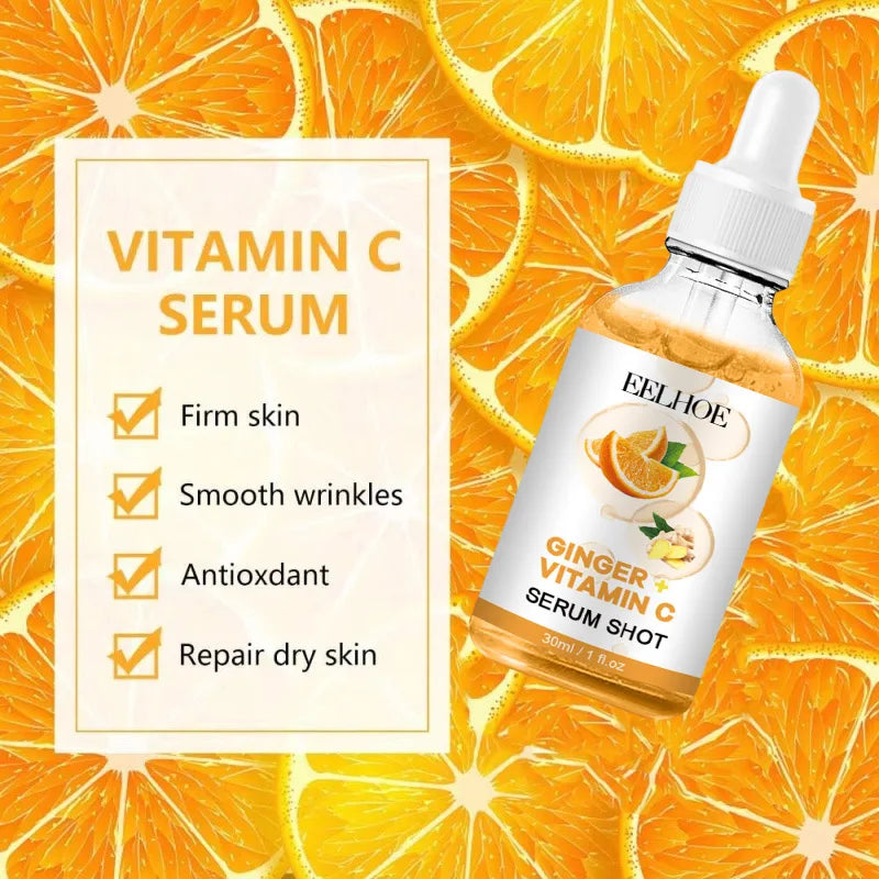 Vitamin C Facial Essence Dark Spot Remover Repair Anti-aging Essence Facial Skin Care Repair Collagen Nourish Skin Care Qme