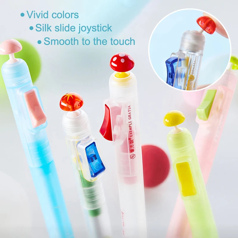 Relax Switch Pen Exam Prep Fidget Clicker Gel Smooth Writing Anti Qme