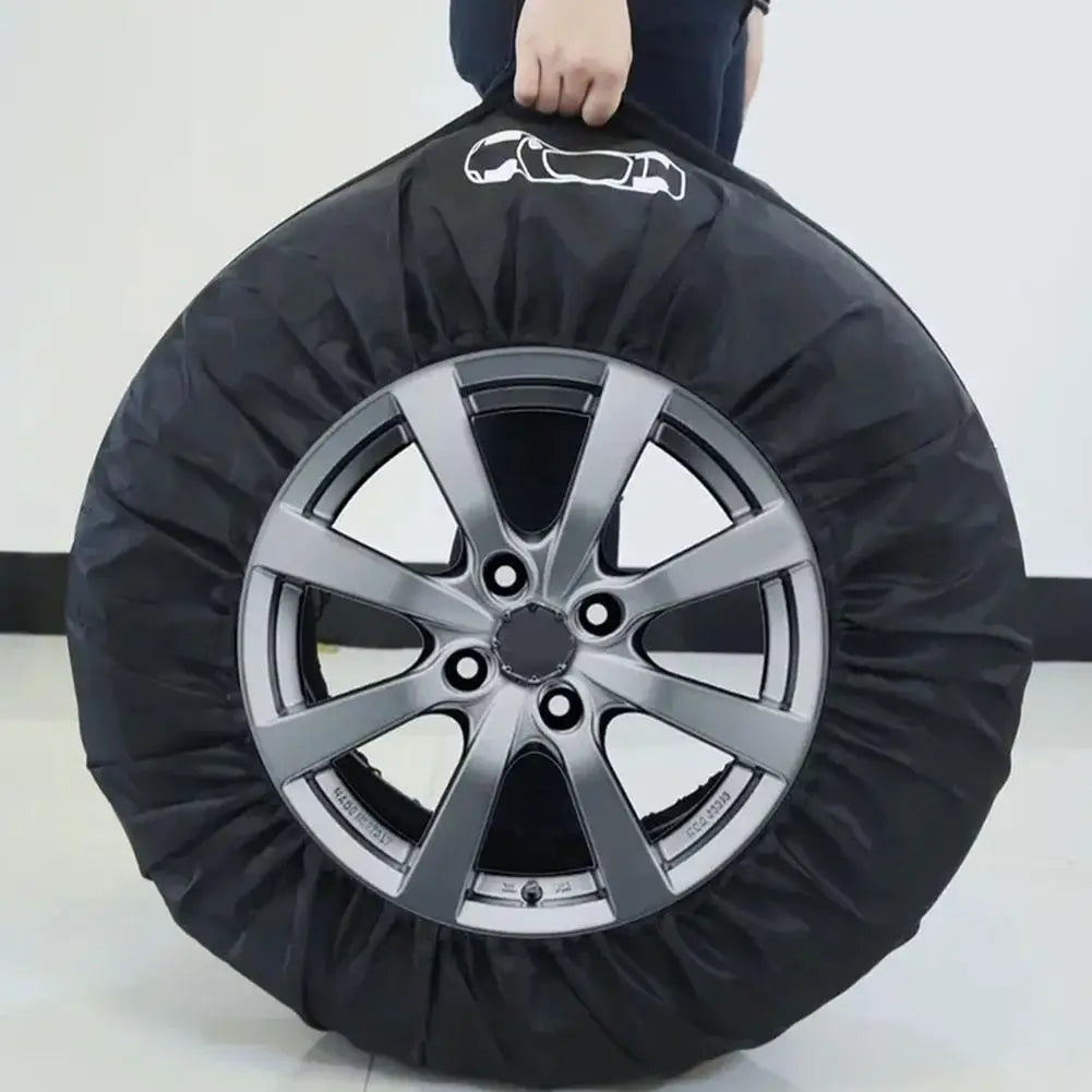 Car Spare Tire Cover Case Universal Auto Wheel Tires Storage Bags Qme