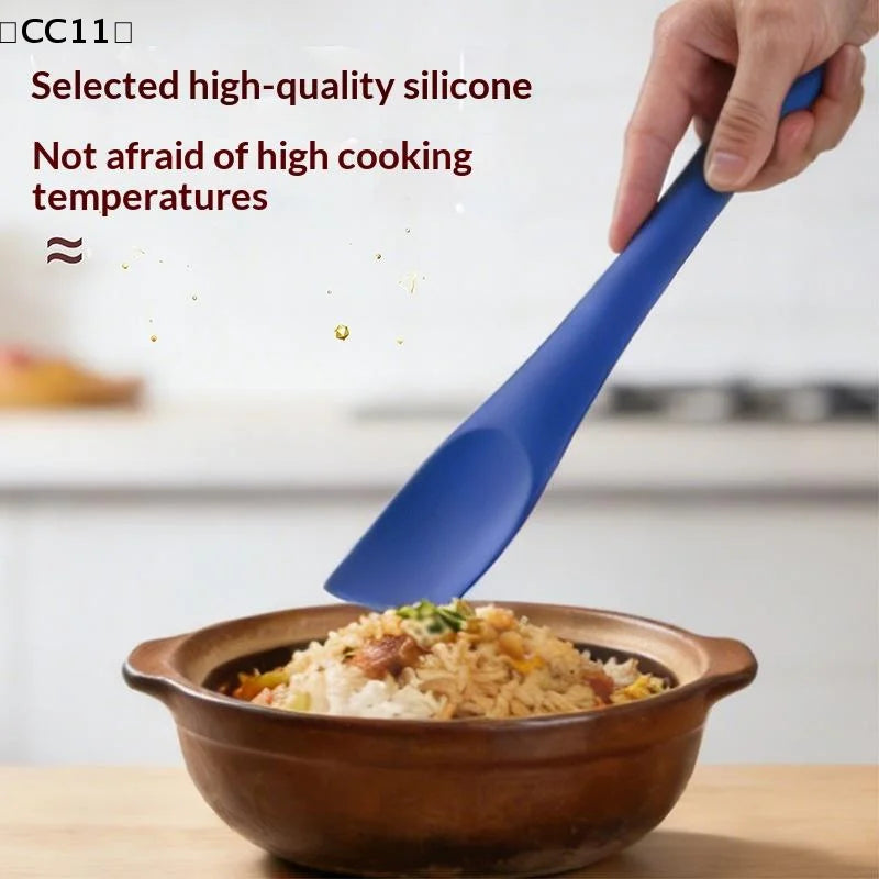 Kitchen Silicone Spatula Cooking Dough Scraper Cream Butter Smoother Qme