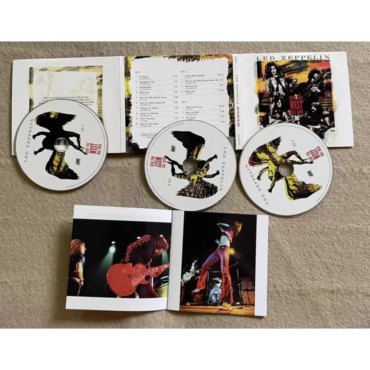 Legendary Rock Band 1972 Live Performances 3CD Set Featuring Long Beach Concerts with 18 Tracks Evoking Nostalgic Rock Memories Qme