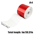 Car Side Protection Strip Self Adhesive Scratch Resistant Door Edge Qme A4