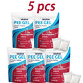 Pee Gel Urine Solidifier Packs Eliminates Urine Odors Fast-Acting Absorption Camping Travel Sanitary Solution Absorbent Powder Qme 5 x 10pcs Boxed