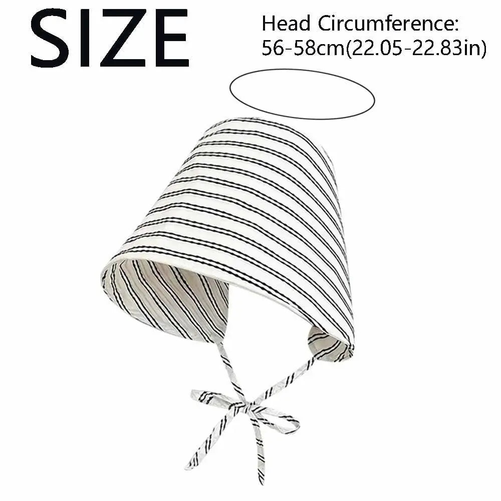 French Large Brim Sun Protection Hat Wide Foldable Bucket Breathable Qme