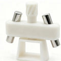 Cats Eye Gyroscope Nail Art Tool 2026 Latest Upgrade Glass Bead Qme White